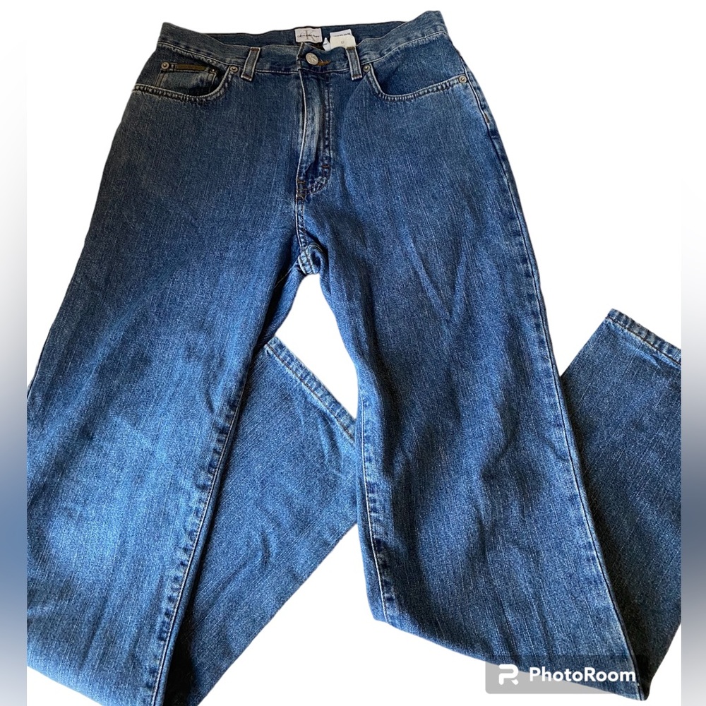 Calvin Klein Easy Fit Women’s Jeans Double Stone Size 6